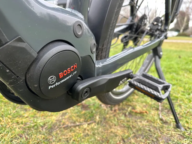 2ndHand Cube Touring Hybrid One 500 54cm Medium Electric Bike 2022 Grey/Blue-2